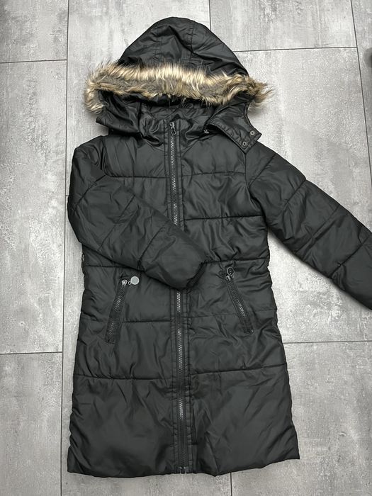 Długa kurtka jesienno zimowa