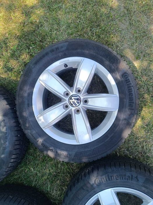 Koła zimowe VW T-Roc 205/60 R16 Continental WinterContact