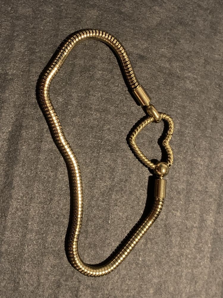 Nowa beansoletka baza charms stal chirurgiczna 316l.