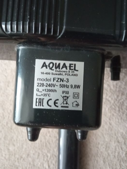Filtr zewnętrzny kaskadowy do akwarium FZN3 AQUA -El