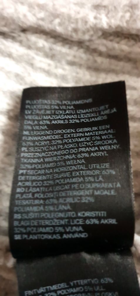 Sweter damski z kapturem h&m, Sweter damski M, sweter zimowy M, swetr