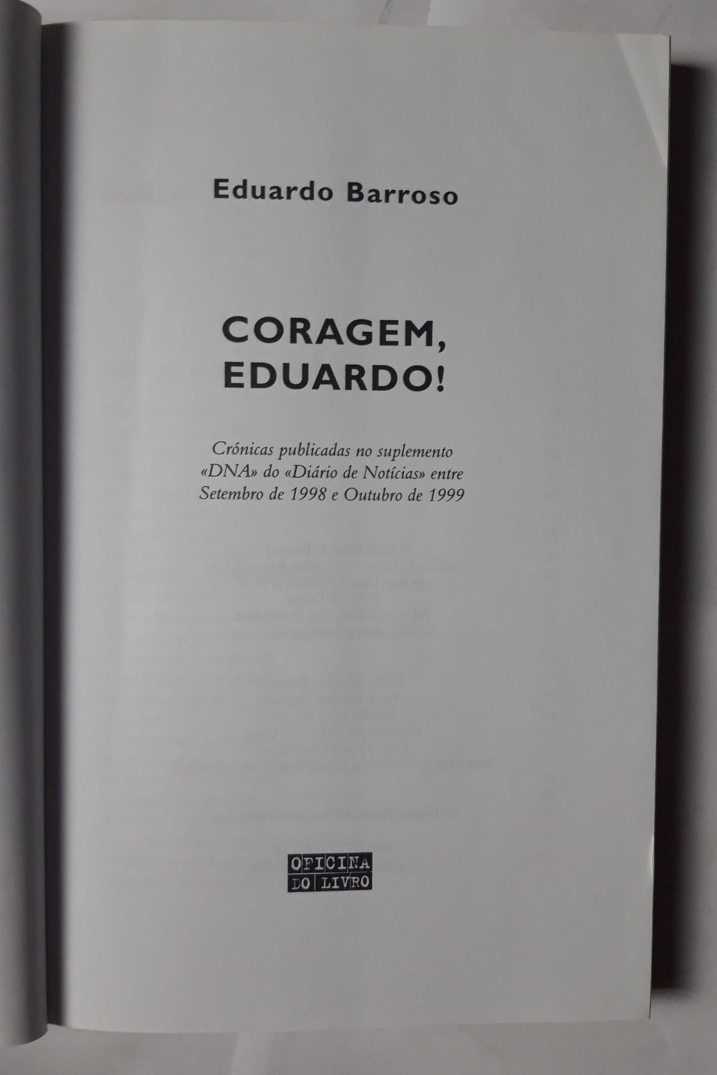 Livro- Ref CxC  - Eduardo Barroso - Coragem, Eduardo!