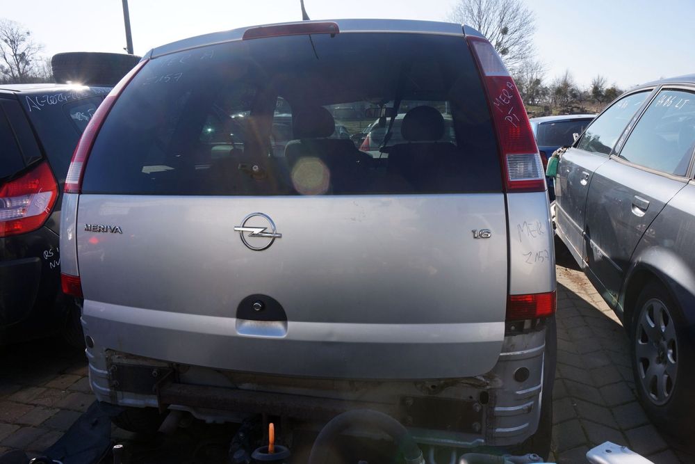 KLAPA BAGAŻNIKA TYLNA MERIVA A Z157  SREBRNY OPEL 2003-2005