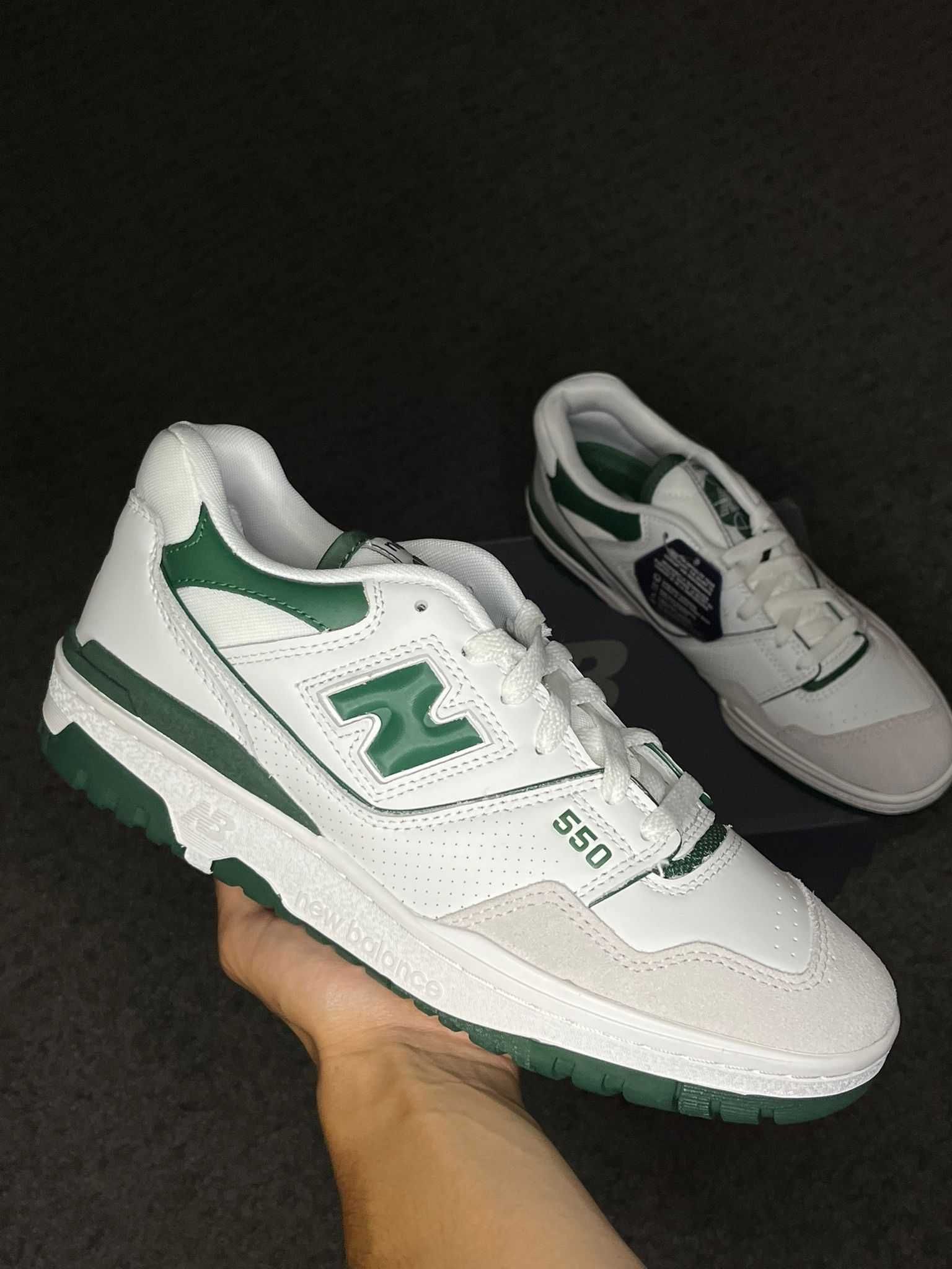 New Balance 550 - White Green