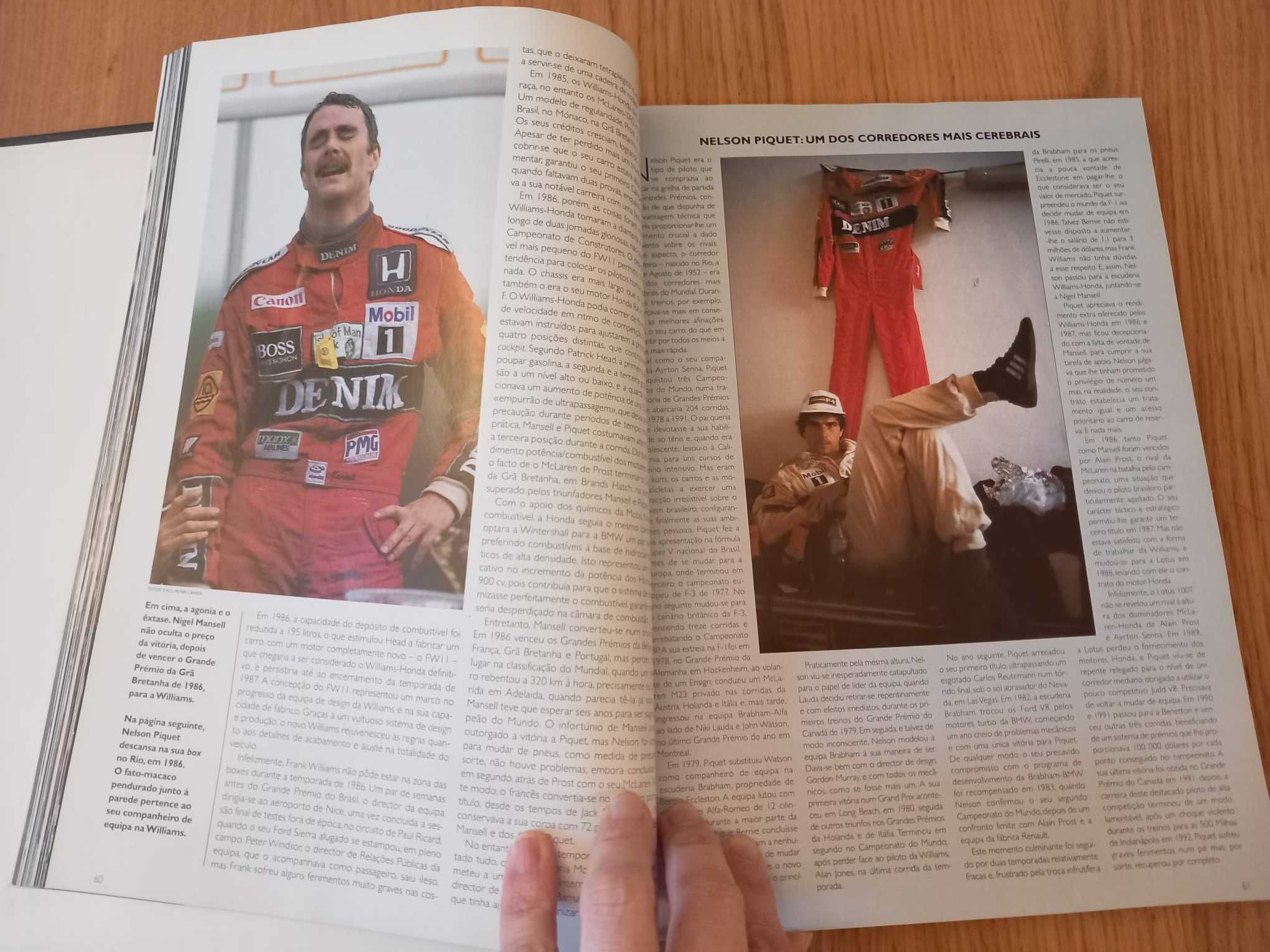 Livro Grand Prix 50 anos de Formula 1