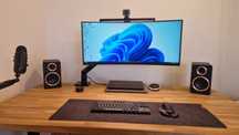 Monitor Xiaomi 34 cale curved zakrzywiony + uchwyt na biurko