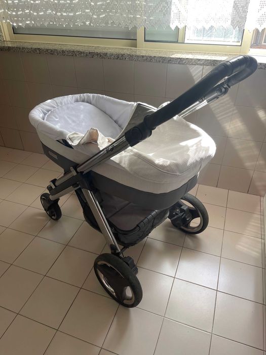 Carrinho Bebecar Ip-Op Evolution – Trio Completo em Excelente Estado