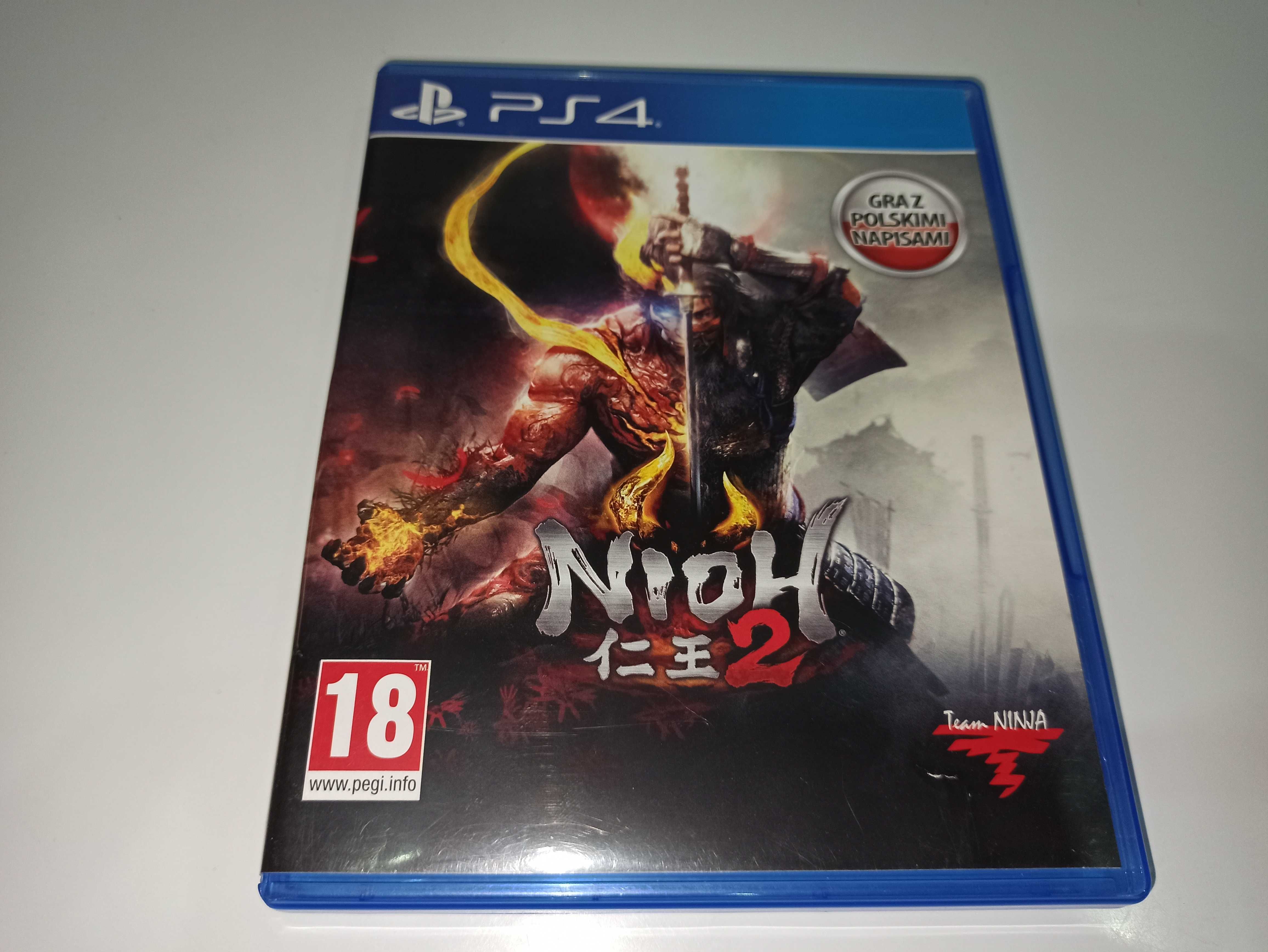 ps4 NIOH 2 PL po polsku warto zagrać POLSKA OKŁADKA!