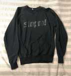 Bluza Stoprocent M czarna klasyk