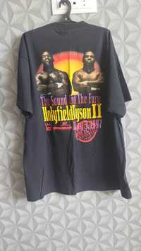 Футболка.t-shirt Tyson Holyfield 2.раритет.винтаж.Тайсон Холифилд.