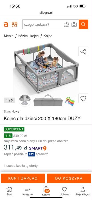 Kojec dla dzieci