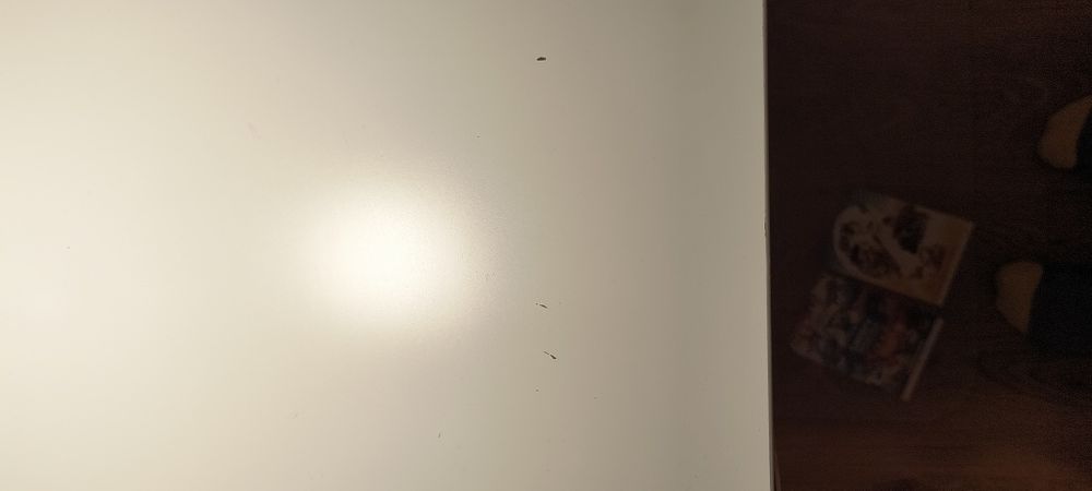 PAHL białe biurko z nadstawką
