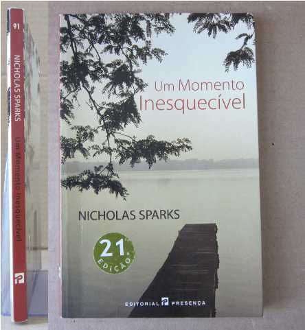 NICHOLAS SPARKS - Livros