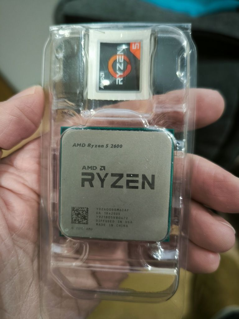 Ryzen 5 2600 completo c/cooler e caixa