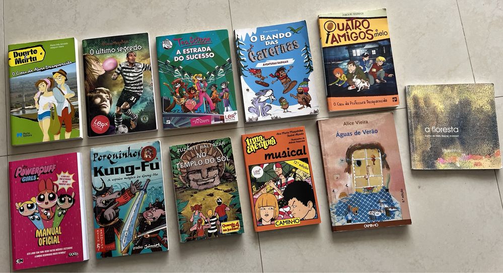 Livros juvenis 1€ cada