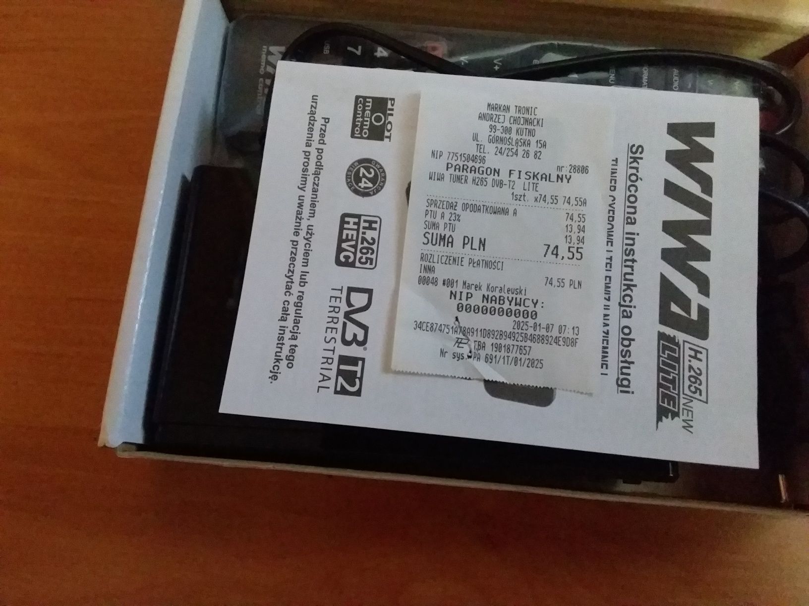 Dekoder telewizji naziemnej