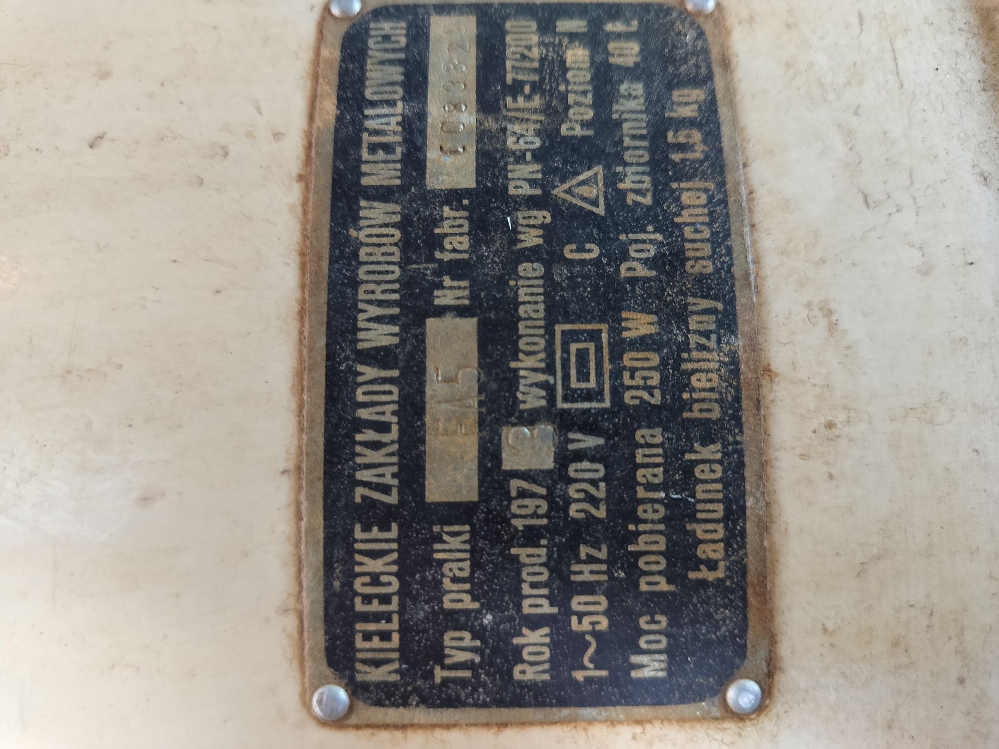 Pralka Frania prl.73.r.