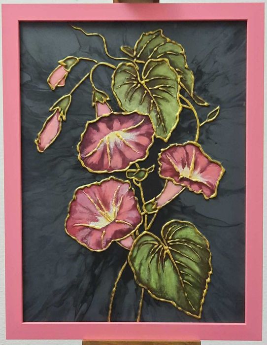 Живопис картина / Natale Air / #35 / Мixed media Art / 2023 / 30/40