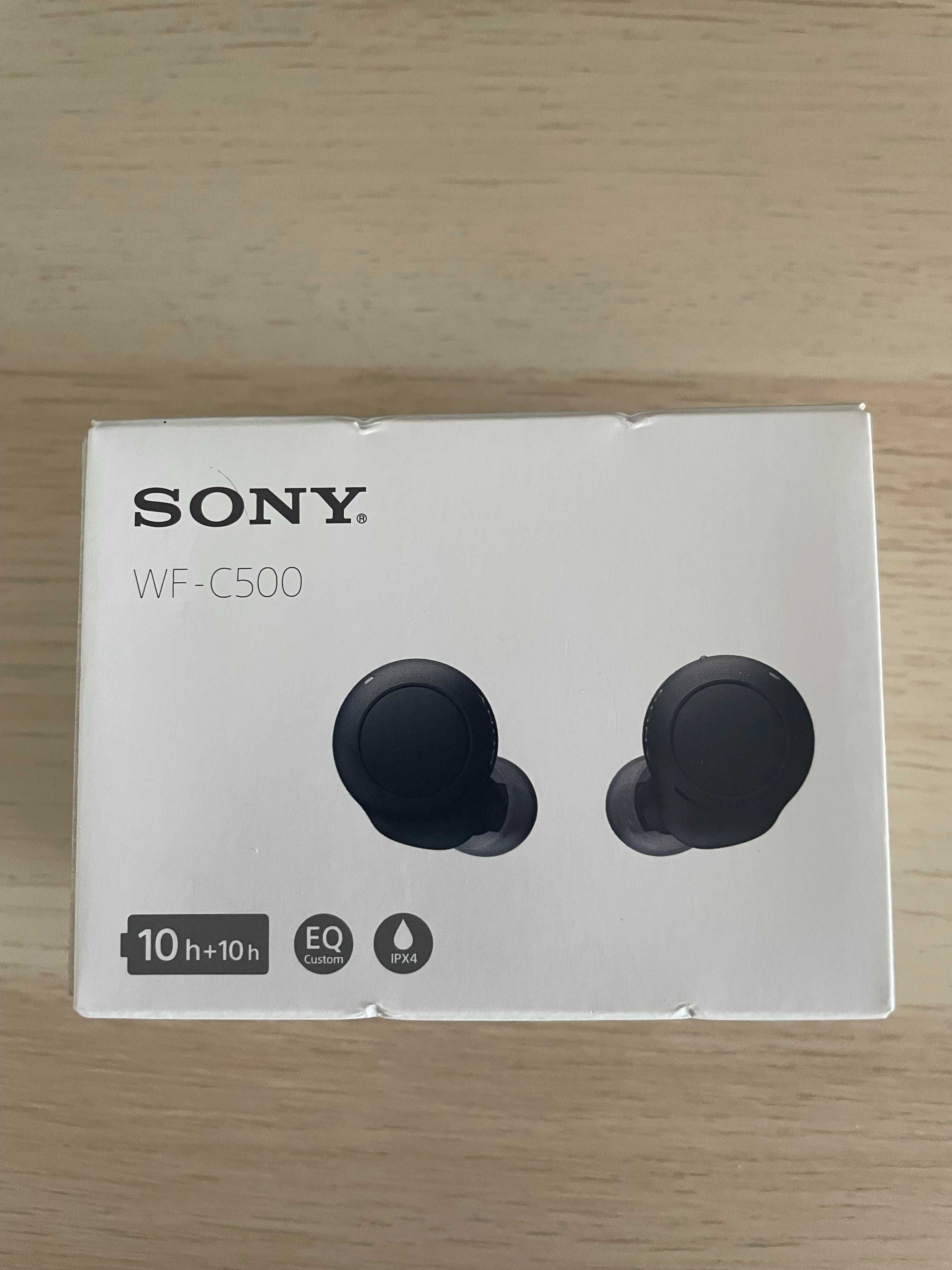 Sony Auriculares WF-C500 True Wireless Pretos - Novos