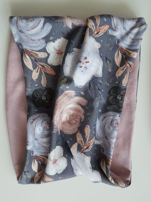 Czapka i komin komplet dla dziewczynki