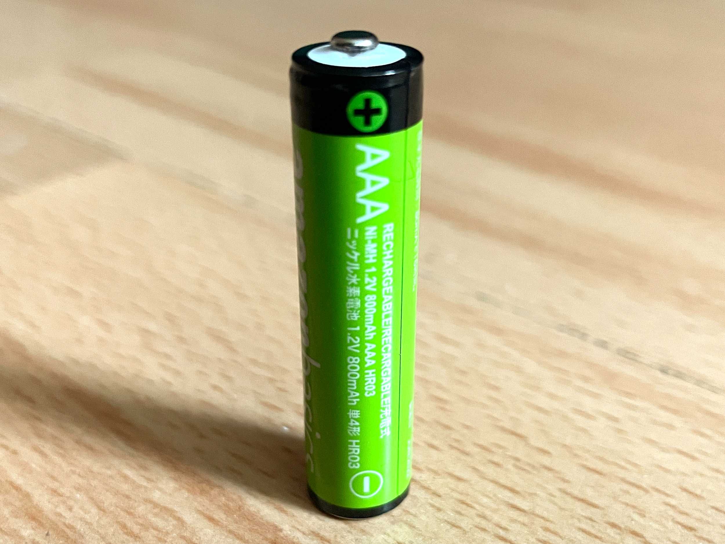НОВІ акумулятори батарейки Amazon міні пальчикові ААА 800мАч 4 штуки