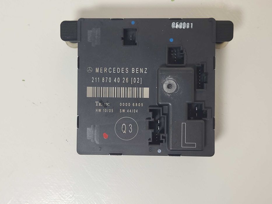 Módulo de comando da porta traseira esquerda para Mercedes-Benz E W211