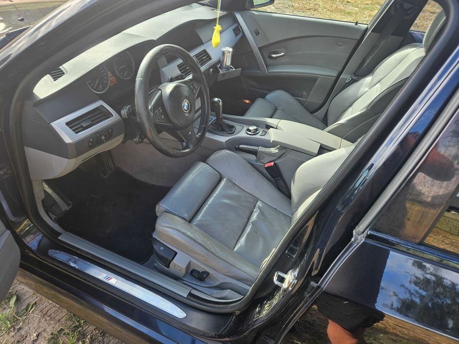 Bmw e60 m-pakiet szyberdach 3.0d 218km carbonschwarz felgi 135 CZESCI!