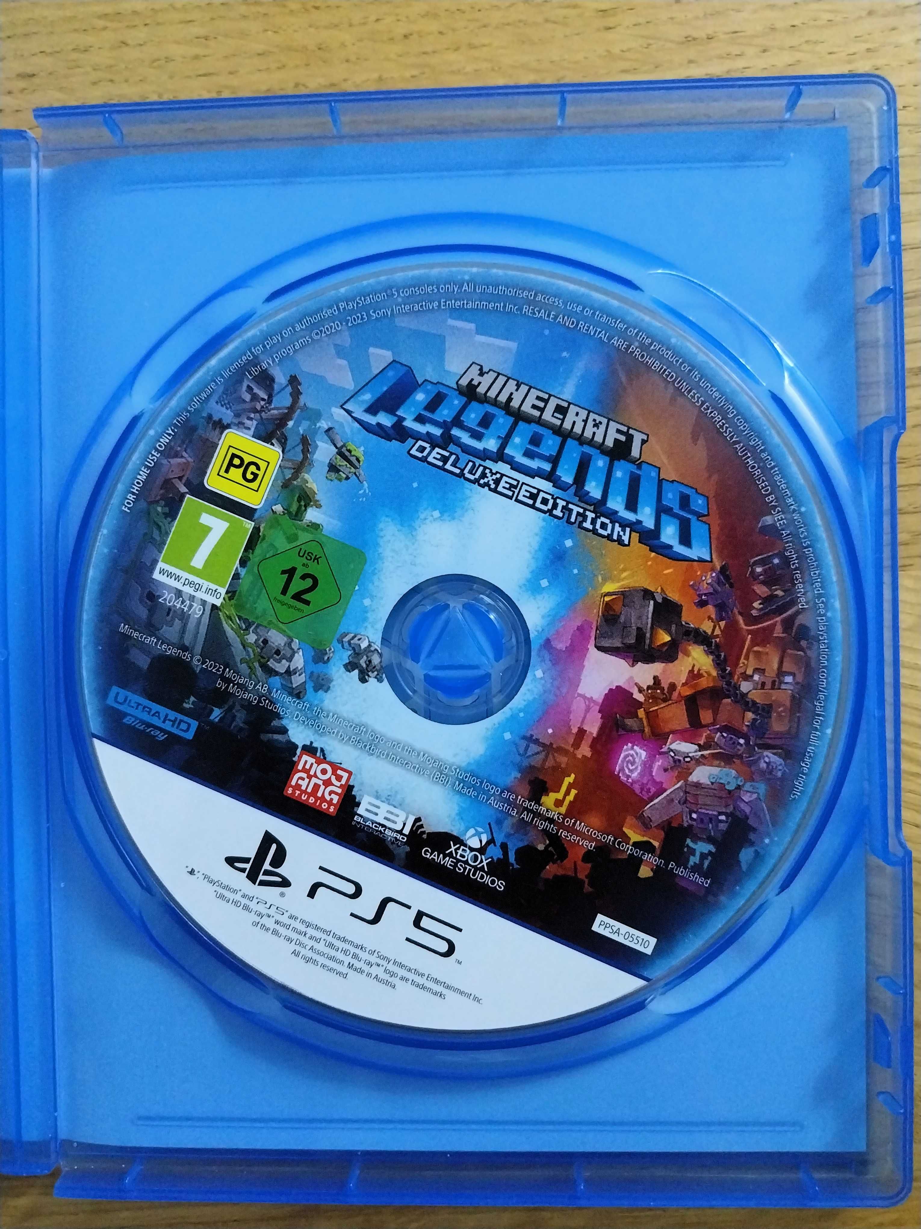 PS5 Minecraft Legends Deluxe Edition PL wersja PL PS5 jak nowa