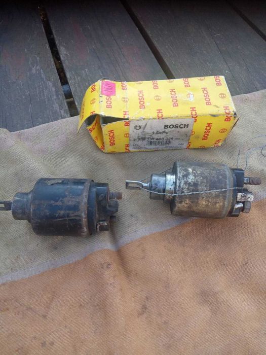 Втягивающее реле на стартёр VW Passat B2