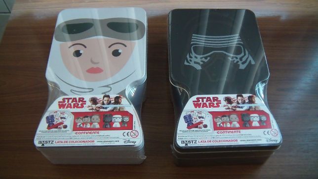 Caixa/Lata arquivadora do STAR WARS