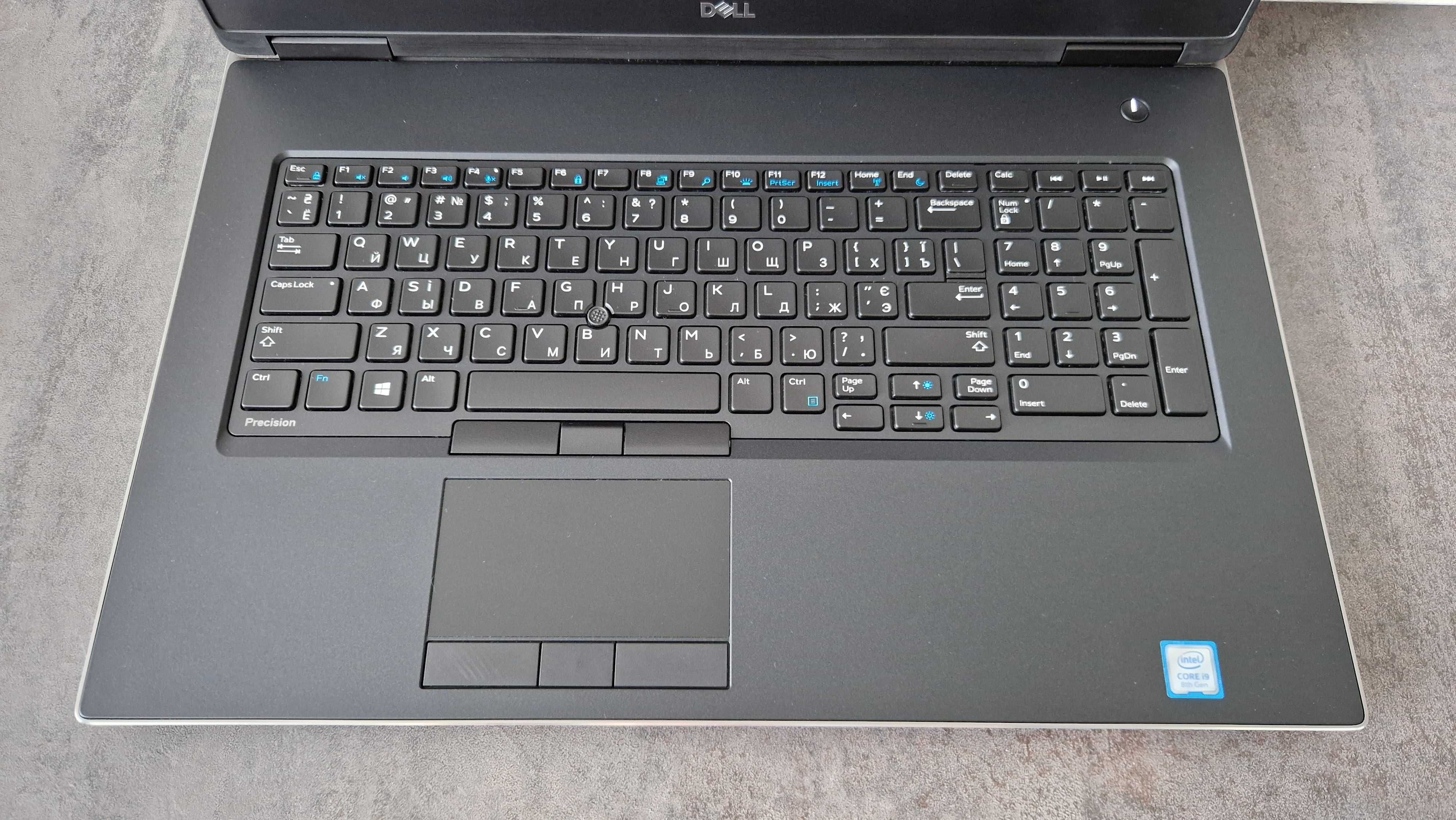 Ноутбук Dell Precision 7730/i9-8950HK/32/128/512/NVIDIA/4K