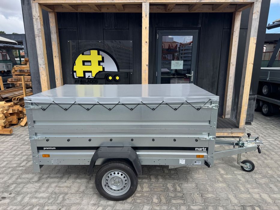 Atrelado /Reboque MARTZ PREMIUM 230 + taipal duplo + Lona plana /NOVO