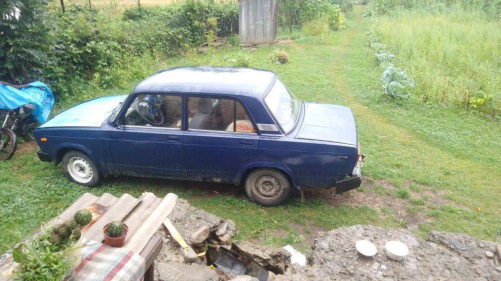 Ваз 2107 на ходу