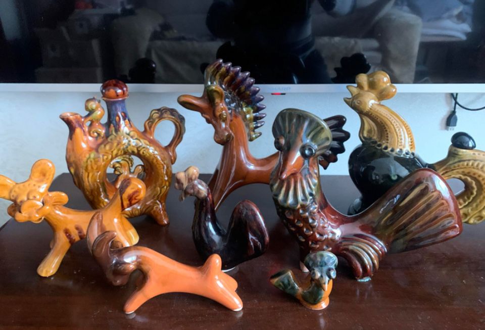 Діво- звірі , Васильківська майолика, Проторʼєви