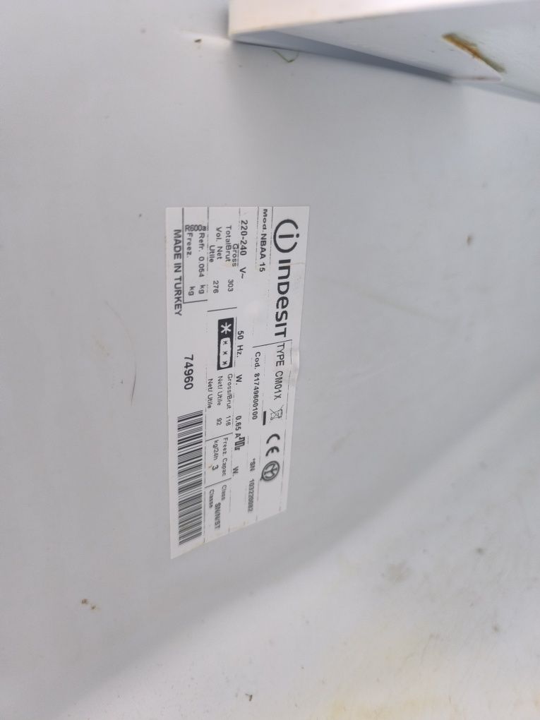 Combinado Indesit classe A+