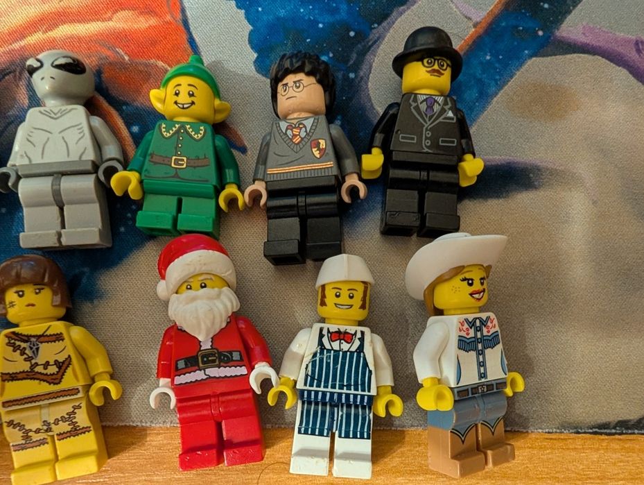 Figurki LEGO cmf uszkodzone różne