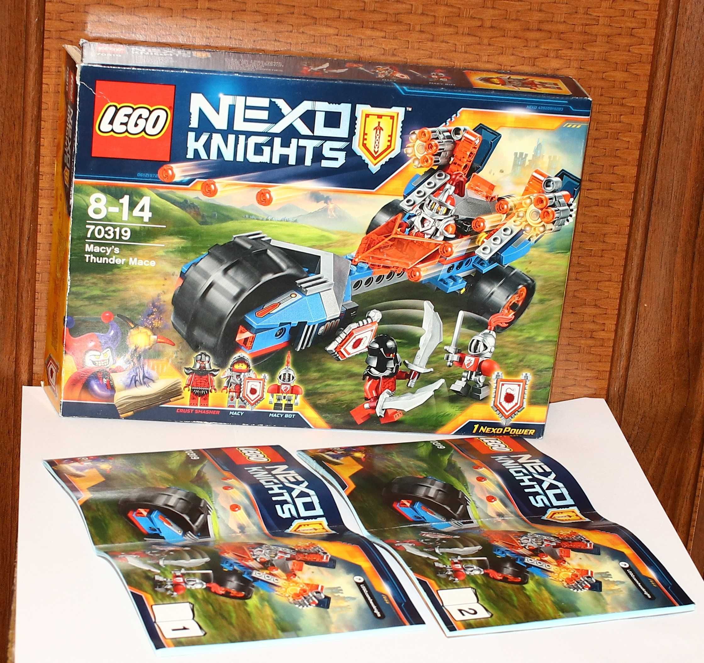 Lego Nexo Knights 70319 Macy's Thunder Mace.