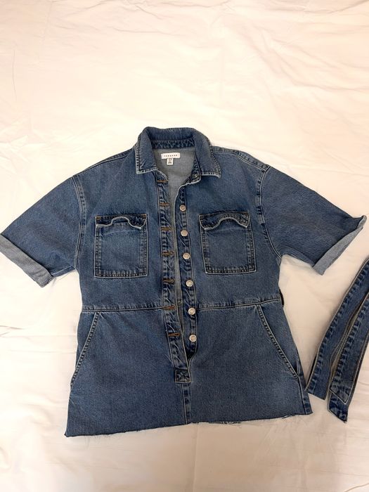Джинсова сорочка-куртка