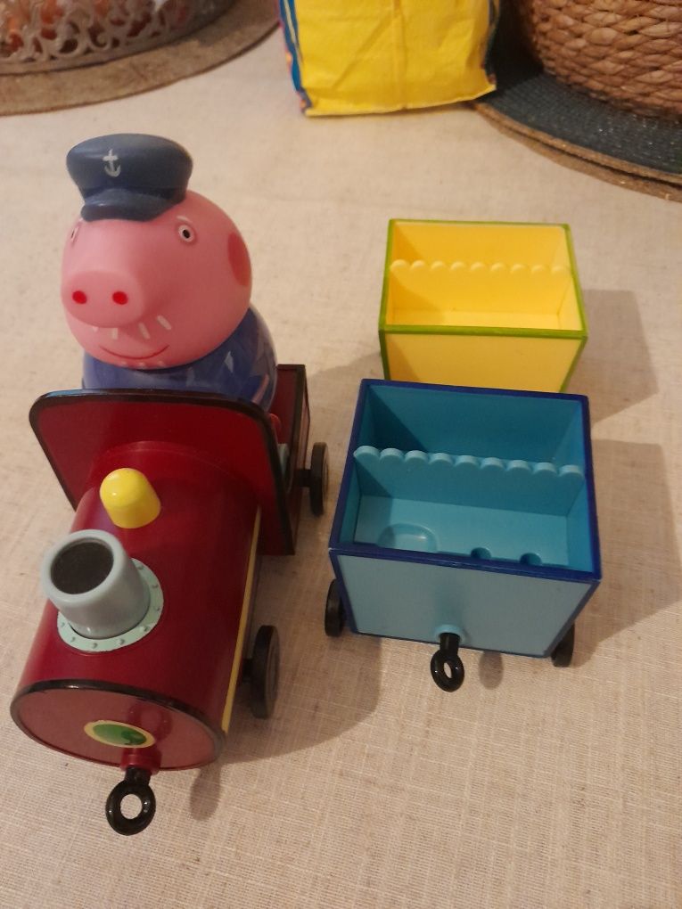 Pociag Dziadka świnki Peppa Pig