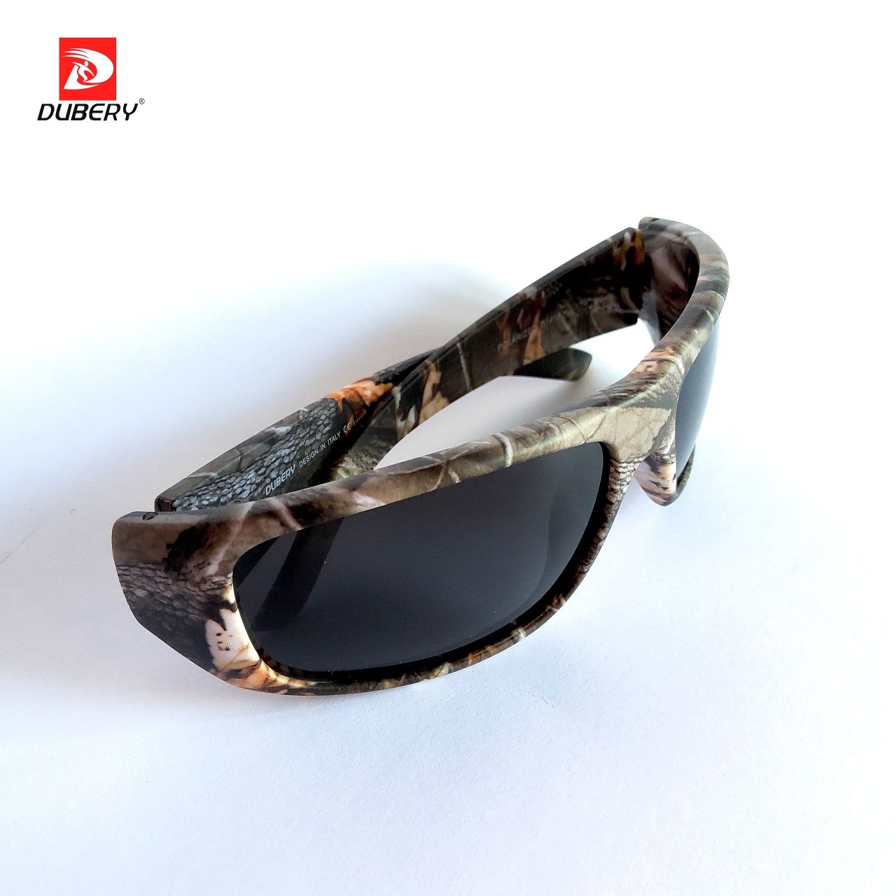 OKULARY PRZECIWSŁONECZNE. Polaryzacyjne. Camo/Black. Sportowe. Męskie.