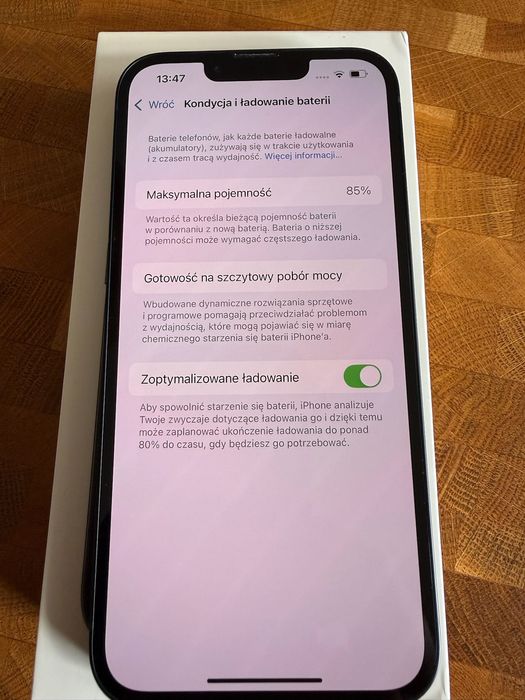 Na sprzedaż: iPhone 14 128 GB w kolorze Północ