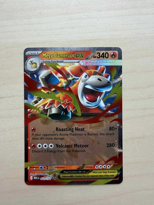 Karta pokemon TCG: Mega Camerupt ex