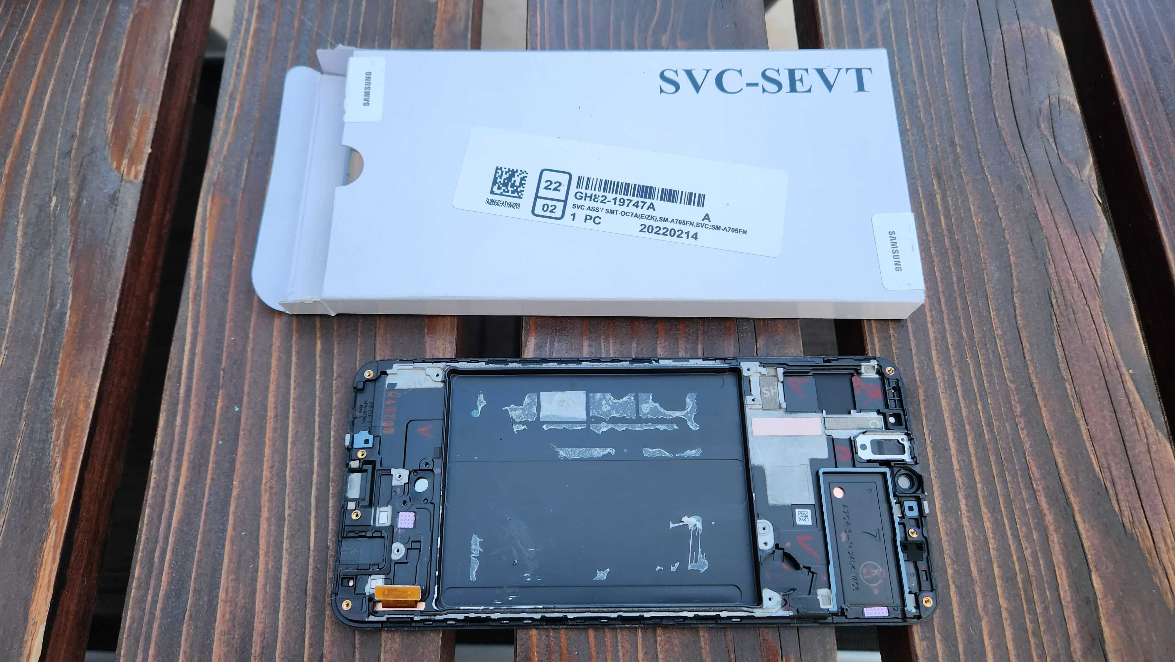 Samsung A70 ekran ramka tylna obudowa