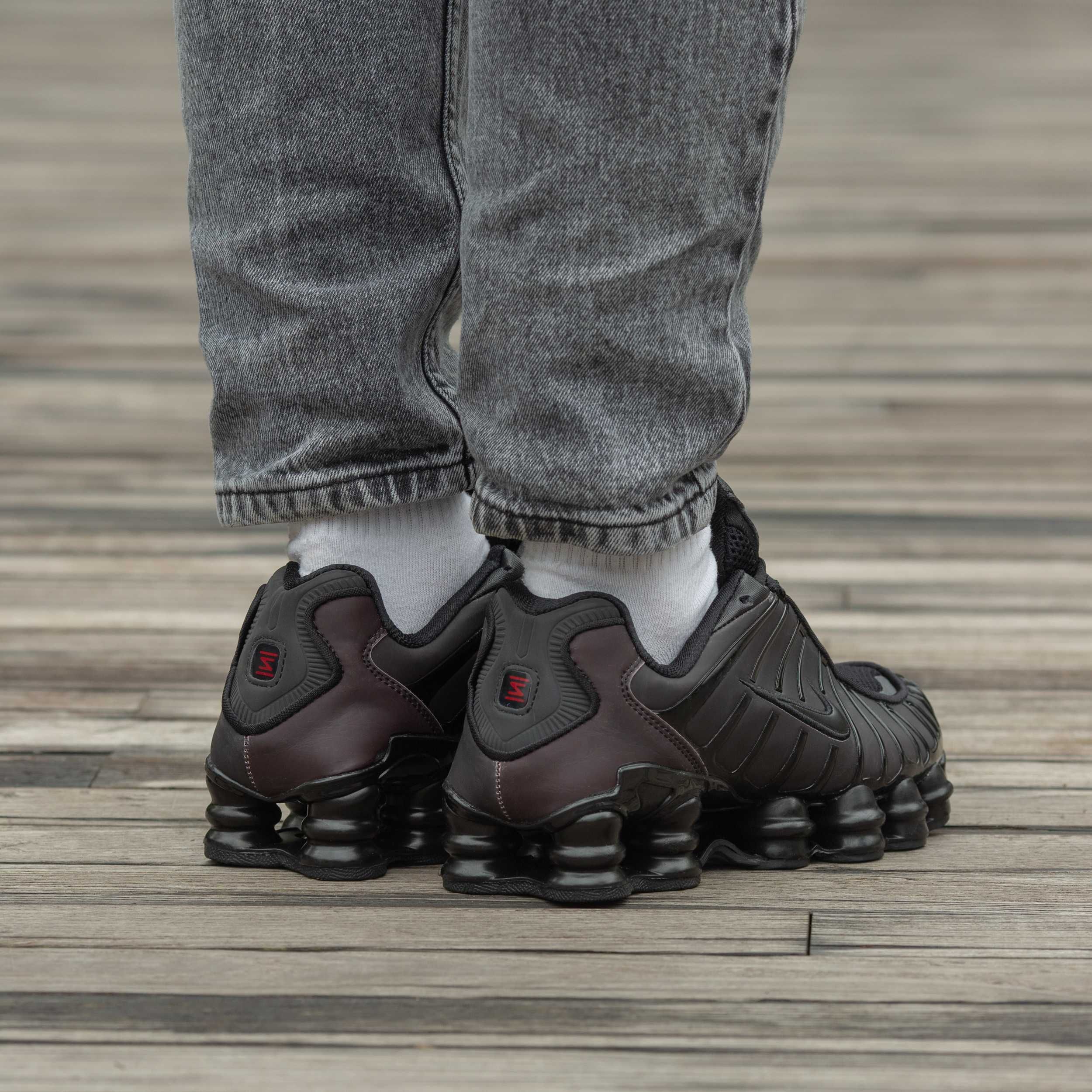 Кросівки Nike Shox TL Black\Red | Кросівки Найк