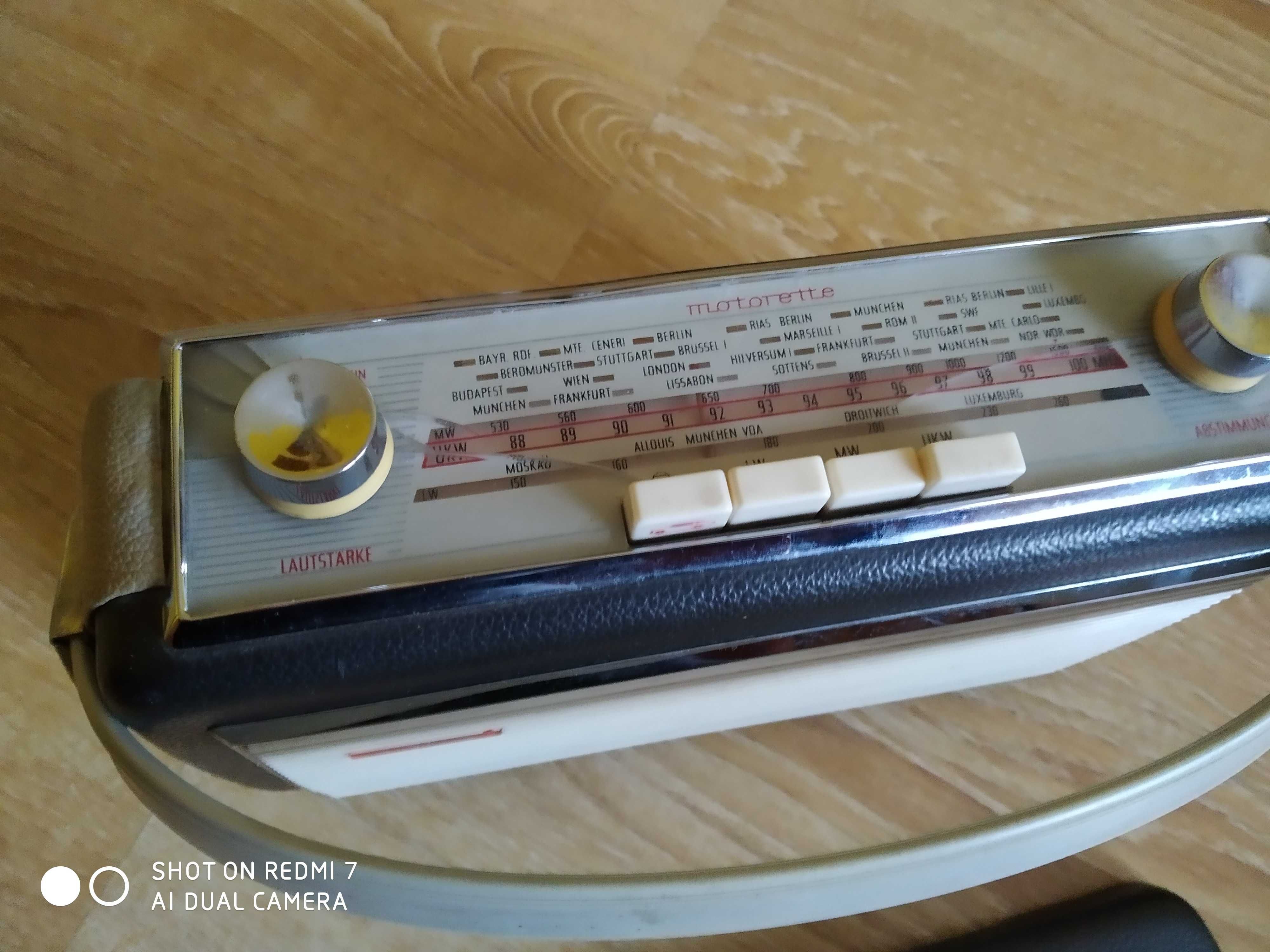 Retro radio Germany 1982 rok