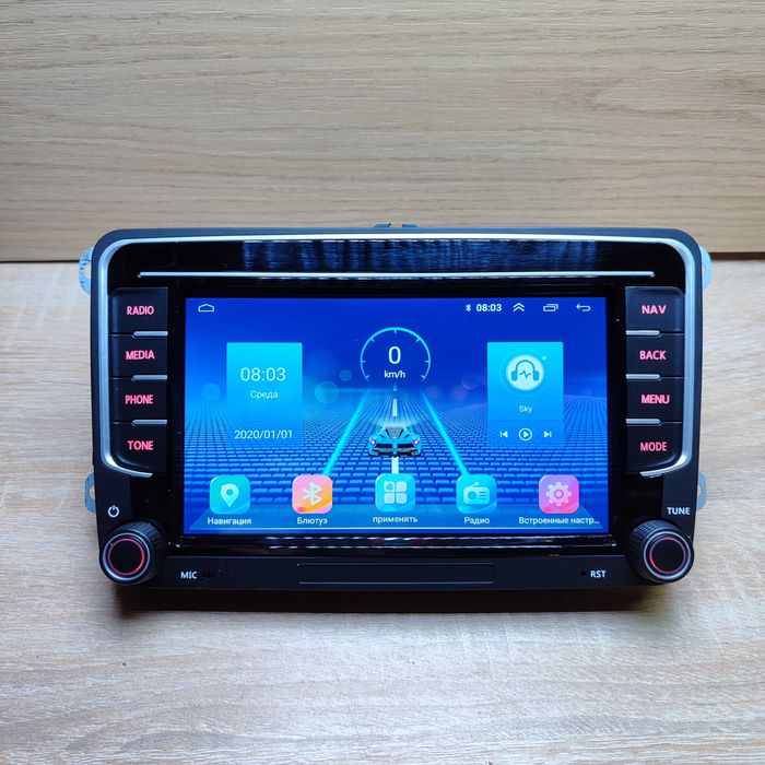 Магнітола  MEKEDE 4/64 VW Volkswagen Polo Caddy Sharan Transporter