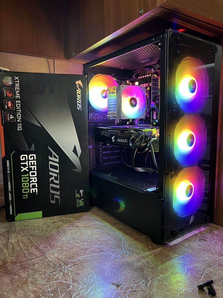 Игровой ПК 12 ядер| 1080ti 11gb|ssd360|16 ram| ігровий комп’ютер