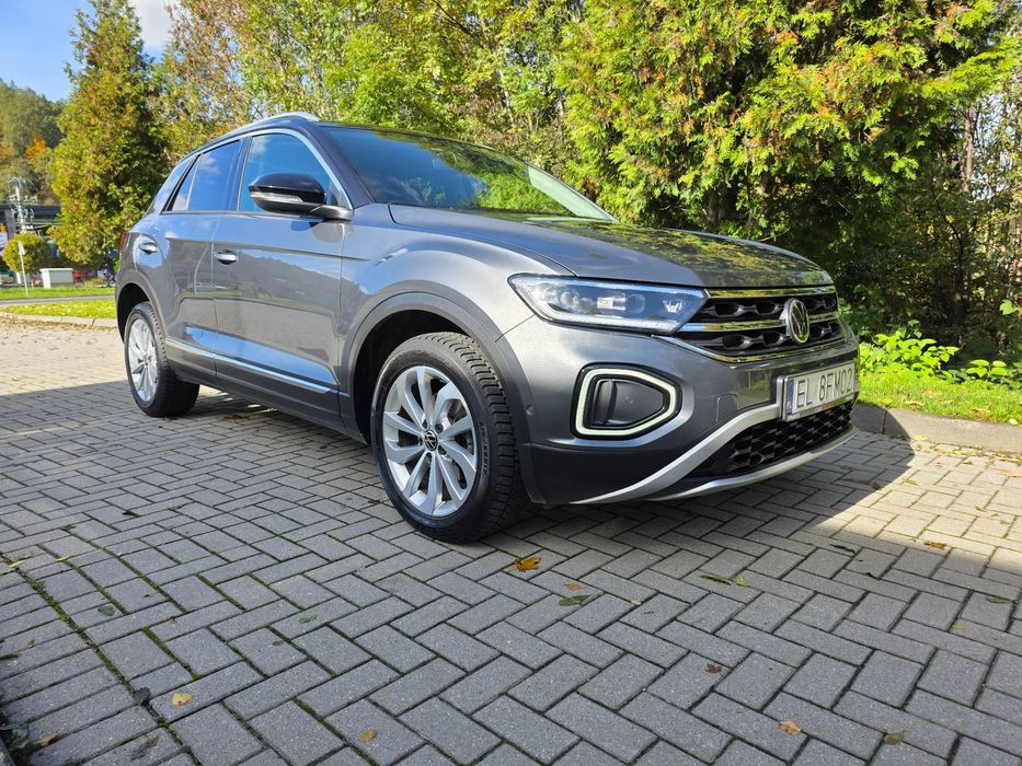 Volkswagen T-Roc VW t-roc 2022 1.5 tfsi 150KM automat salon PL bezwypadkowy serwiso