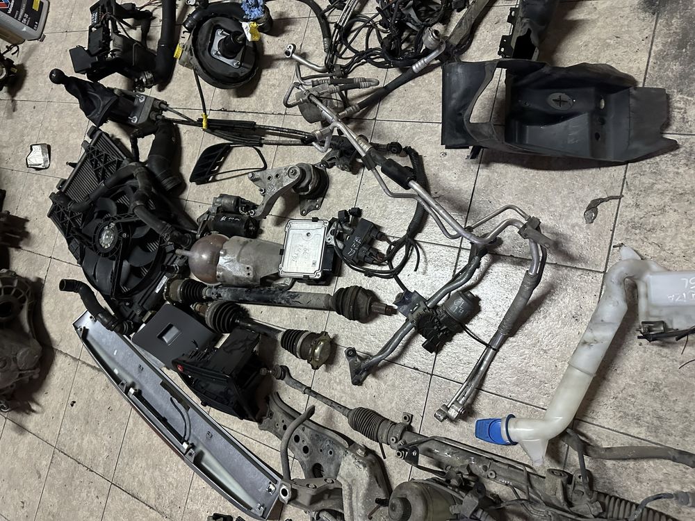 Seat ibiza 6L centralina motor motor escovas apoio motor arranque tubo
