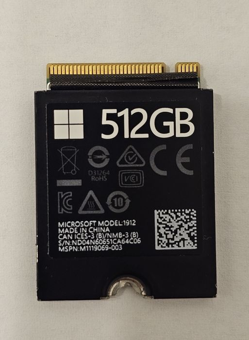 Dyski SSD m2 pojemności 512 Gb, rozmiar: 2230 i 2280